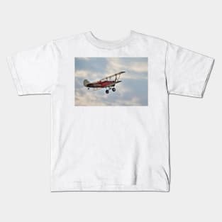 Curtiss Wright Travel Air E-4000 in Flight Kids T-Shirt